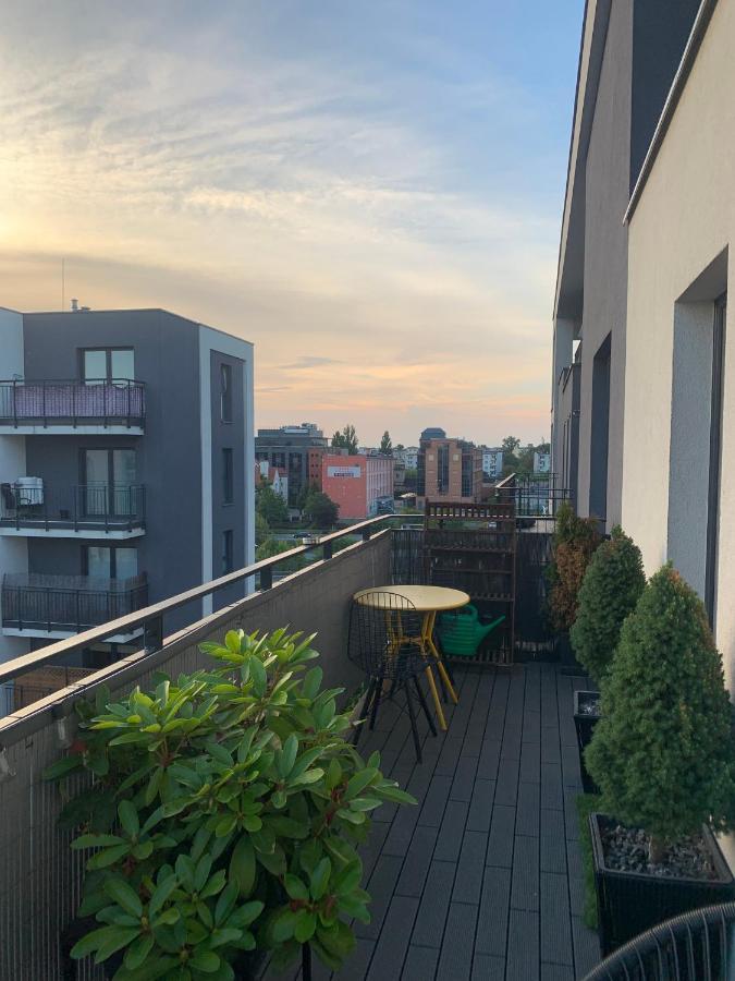 Ekskluzywny Penthouse Z Ogrodem W Centrum Lodzi Εξωτερικό φωτογραφία